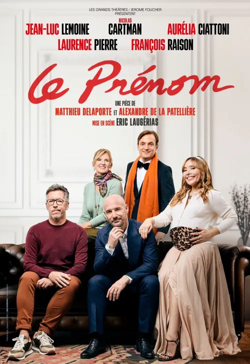 Affiche de Le Prénom | avec Cartman et Jean-Luc Lemoine