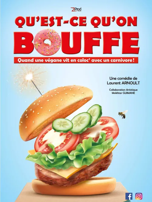 Affiche de Qu'est ce qu'on bouffe ?