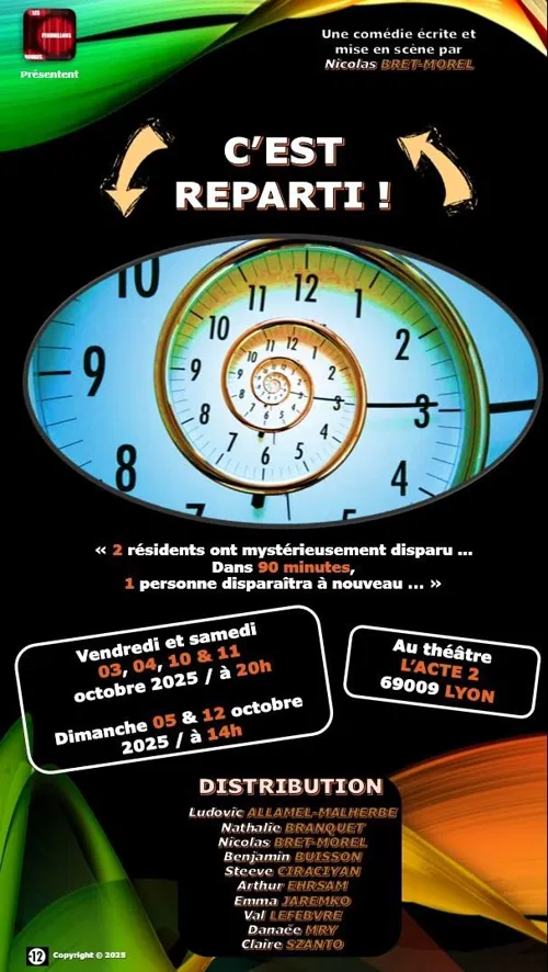 Affiche de C'est reparti !