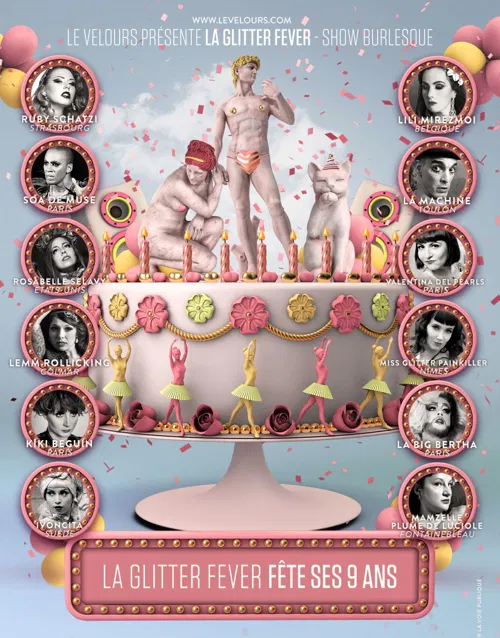 Affiche de La Glitter Fever : les 9 ans