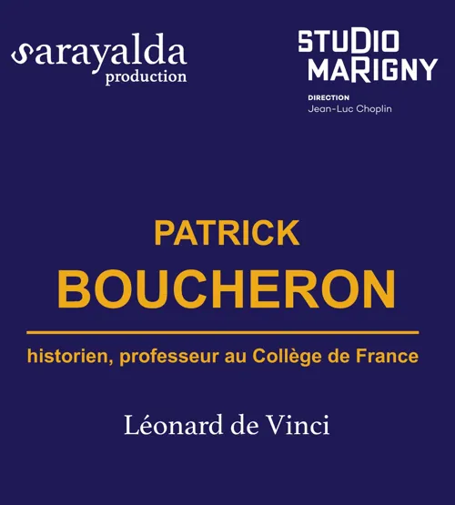 Affiche de Léonard de Vinci | par Patrick Boucheron