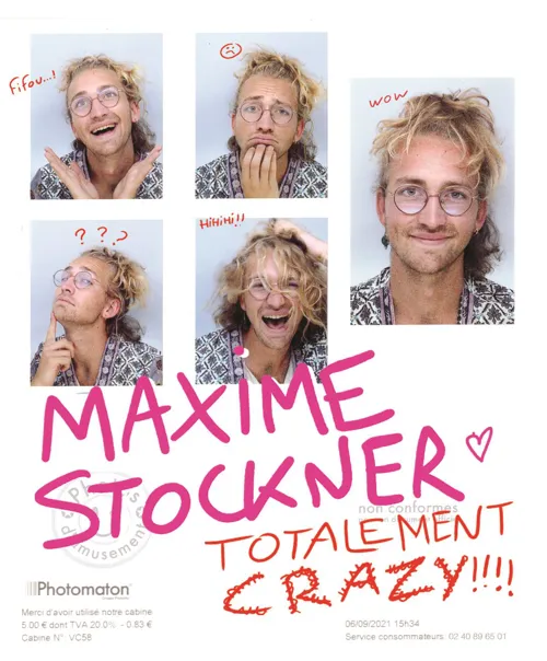 Affiche de Maxime Stockner dans Totalement crazy