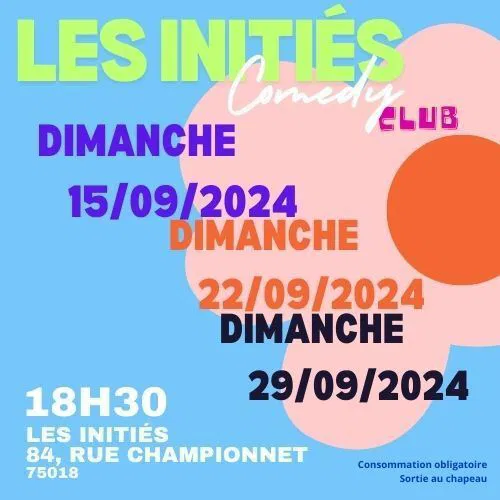 Affiche de Les Initiés Comedy Club