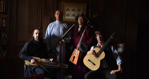 Affiche de Mathias Duplessy et les trois violons du monde