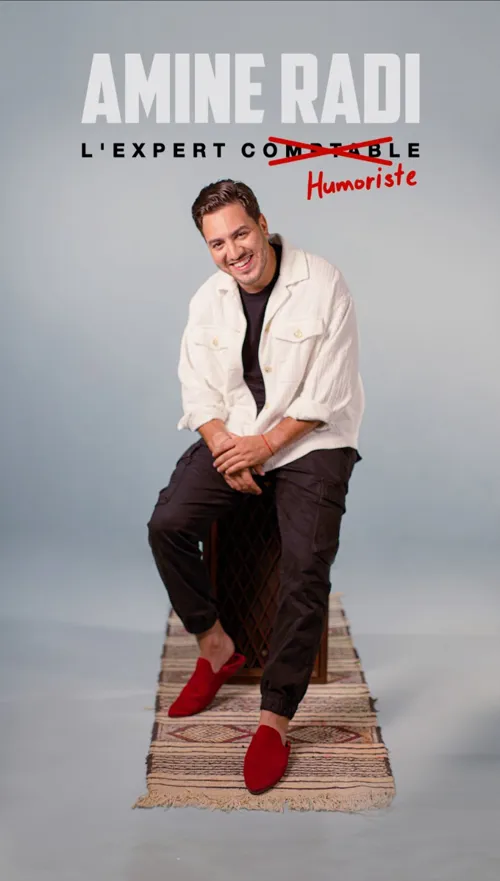 Affiche de Amine Radi dans L'expert humoriste