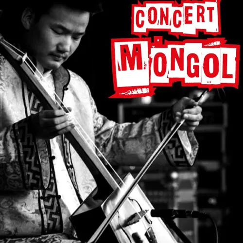 Affiche de Concert de musique mongole
