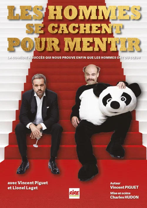 Affiche de Les hommes se cachent pour mentir