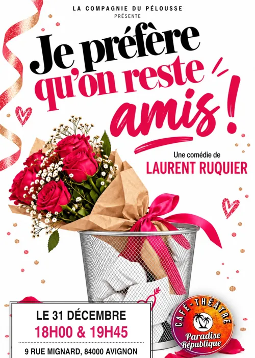Affiche de Je préfère qu'on reste amis
