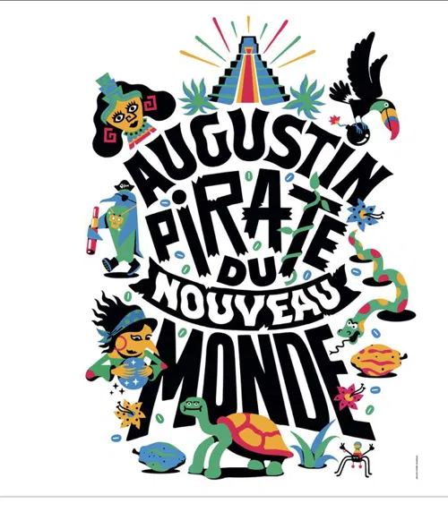 Affiche de Augustin, pirate du nouveau monde