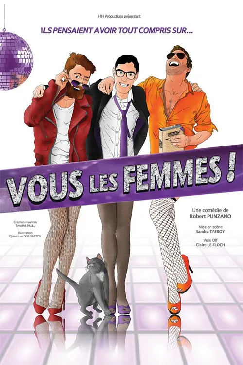Affiche de Vous les femmes !