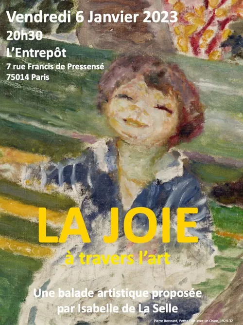Affiche de La Joie à travers l'Art