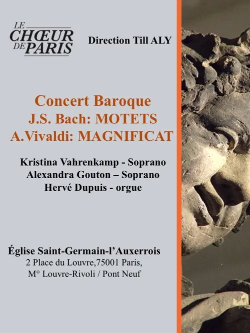 Affiche de Vivaldi - Magnificat ; Bach - Motets