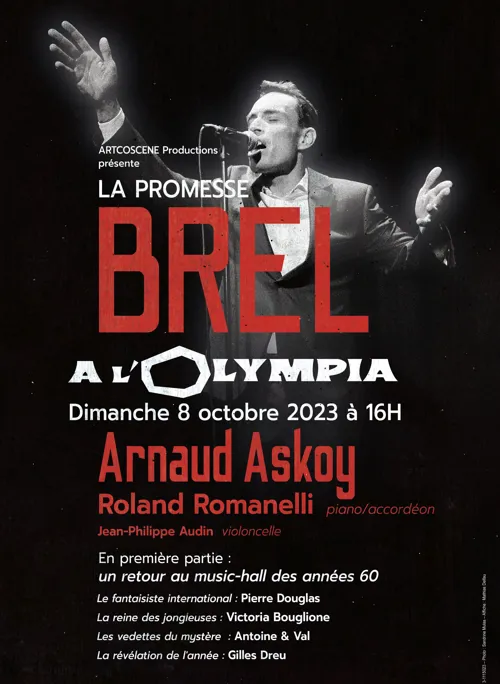 Affiche de La Promesse Brel