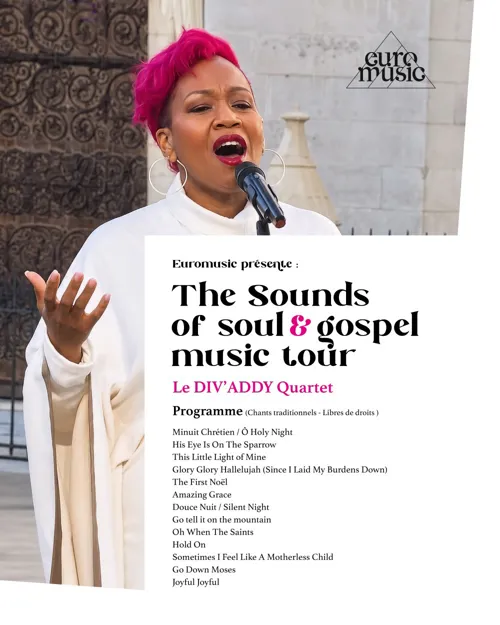 Affiche de The Sounds of Soul and Gospel Music Tour | Avignon