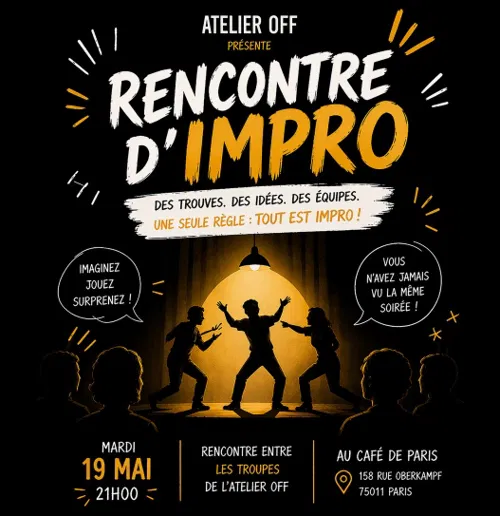 Affiche de Les rencontres de l'impro