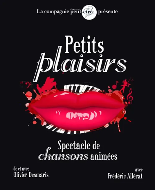 Affiche de Petits Plaisirs, spectacle de chansons animées