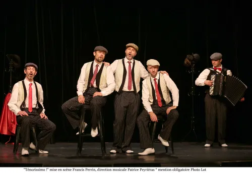 Photo 2 de New Lyrique Boys Band - Ténorissimo ! | mis en scène par Francis Perrin