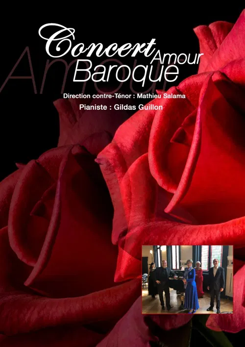 Affiche de Concert amour baroque