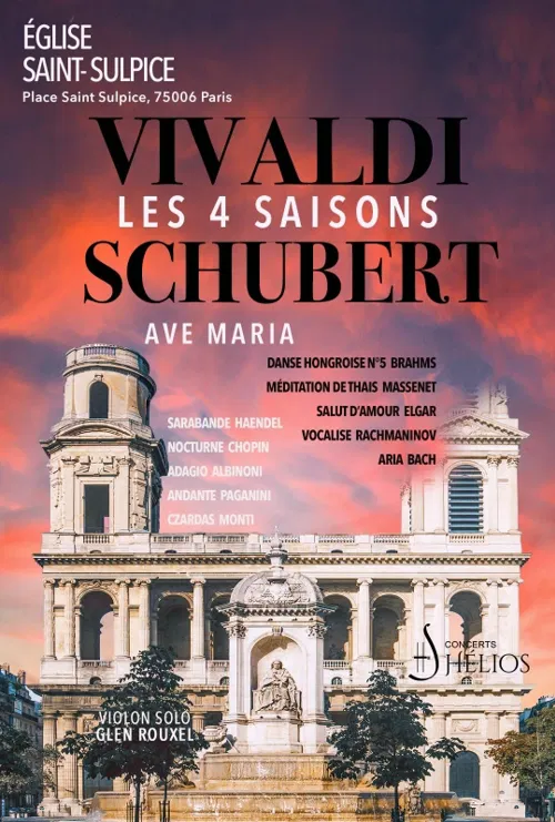 Affiche de Les 4 Saisons de Vivaldi, Ave Maria et Célèbres Adagios
