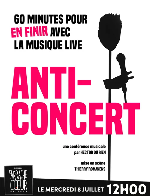 Affiche de Anti-Concert par Hector ou rien