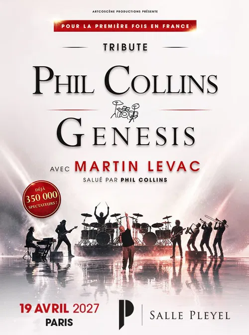 Affiche de Martin Levac : Hommage à Phil collins