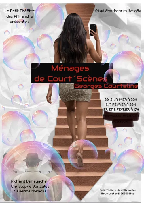 Affiche de Ménages de court'scènes