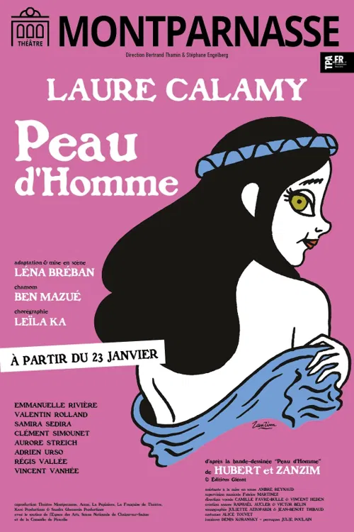 Affiche de Peau d'Homme | avec Laure Calamy