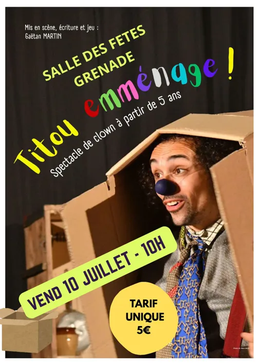 Affiche de Titou emménage