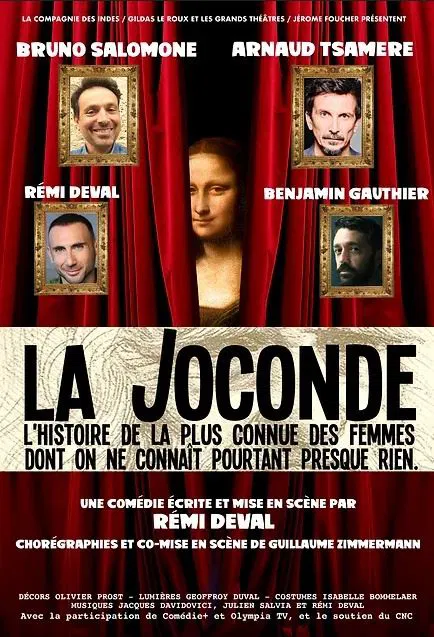 Affiche de La Joconde | avec Arnaud Tsamère et Bruno Salomone