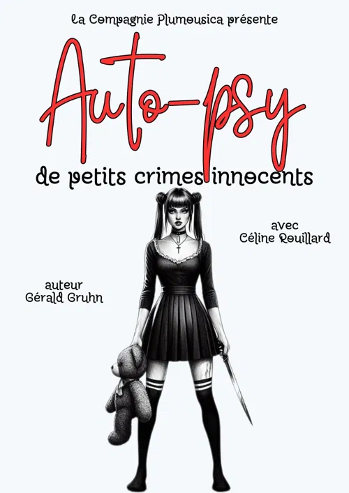 Affiche de Auto-psy de petits crimes innocents