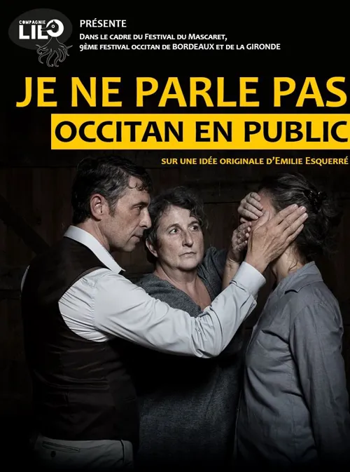 Affiche de Je ne parle pas occitan en public