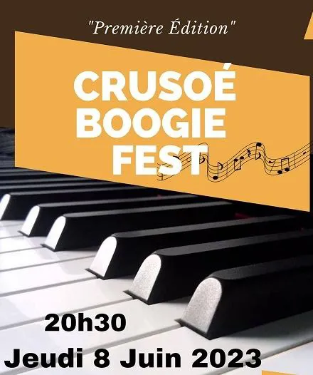 Affiche de Crusoé Boogie Fest