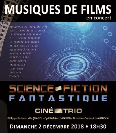 Affiche de Ciné-trio - concert #38