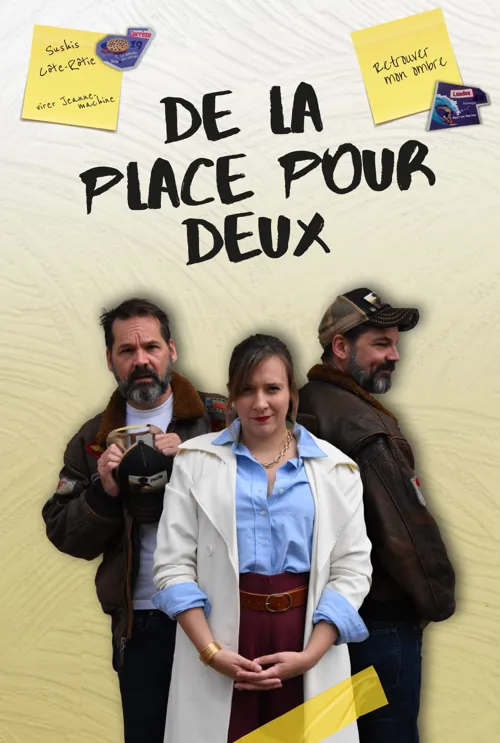 Affiche de De la place pour deux