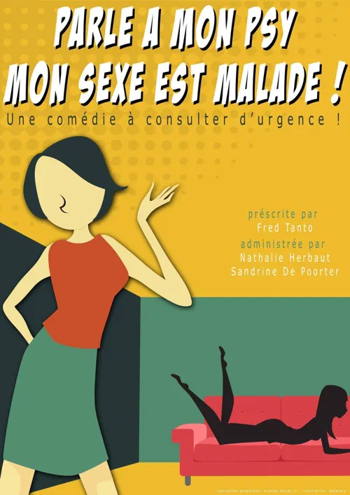 Affiche de Parle à mon psy, mon sexe est malade