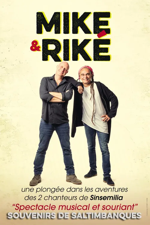 Affiche de Mike et Riké dans Souvenirs de saltimbanques