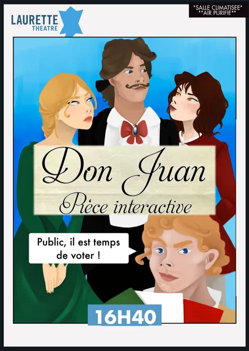 Affiche de Don Juan | pièce interactive
