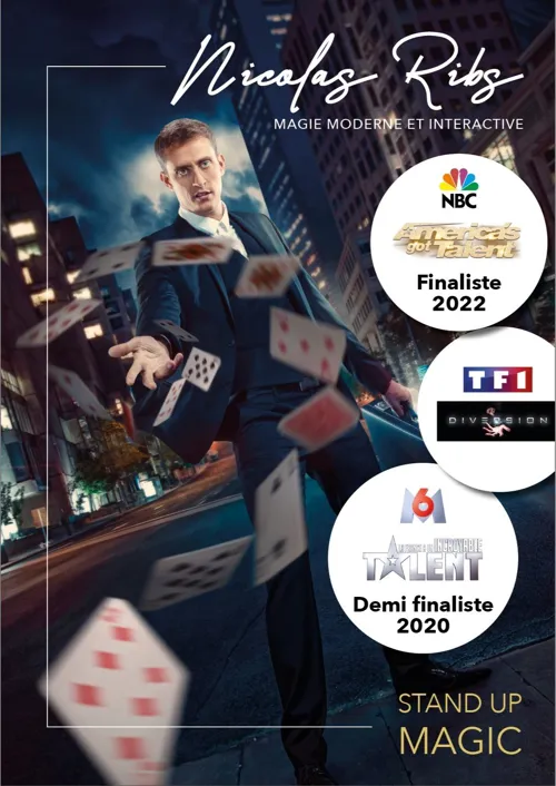 Affiche de Nicolas Ribs dans Stand Up Magic