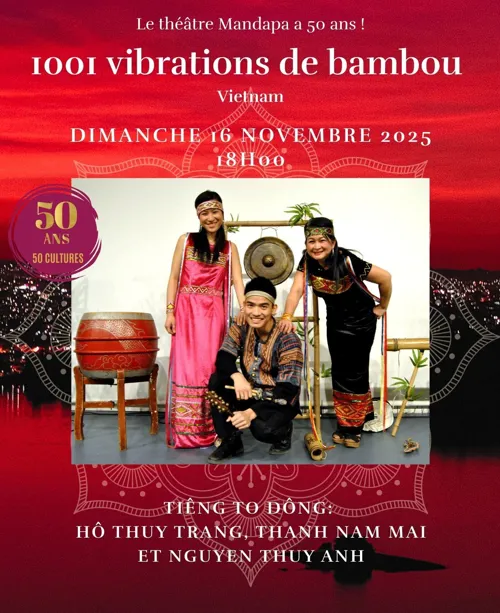 Affiche de 1001 vibrations de bambou - Vietnam