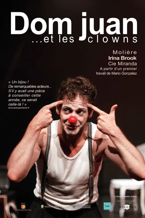 Affiche de Dom Juan et les clowns