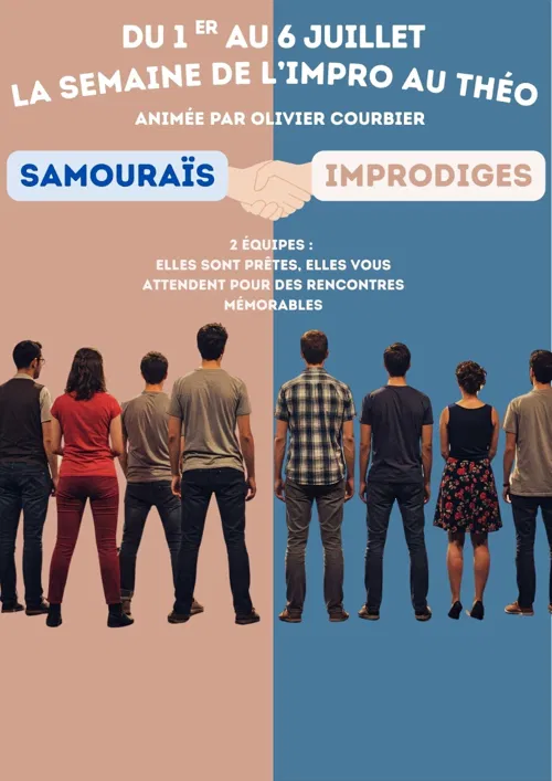 Affiche de La semaine de l'impro au Théo
