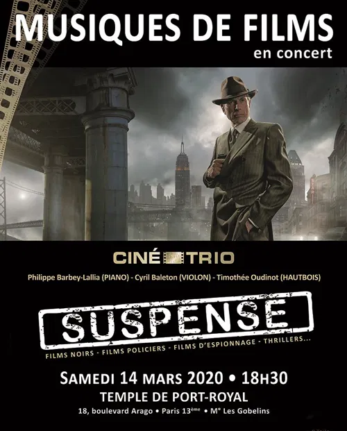 Affiche de Ciné-Trio Concert #43