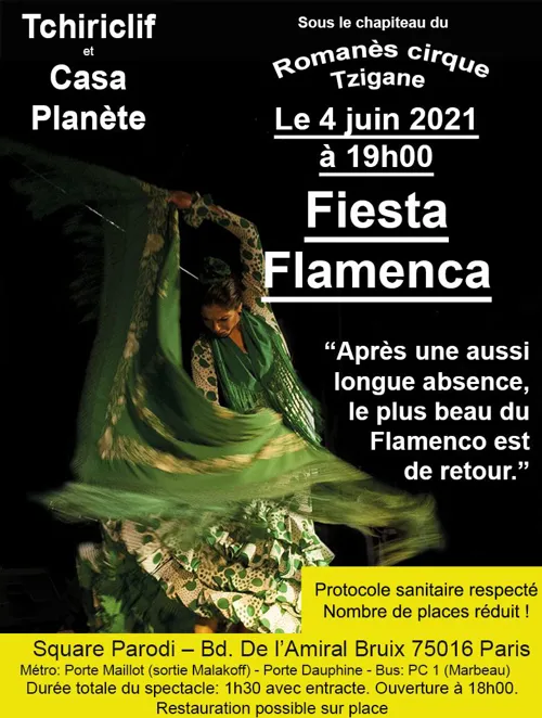 Affiche de Fiesta Flamenca