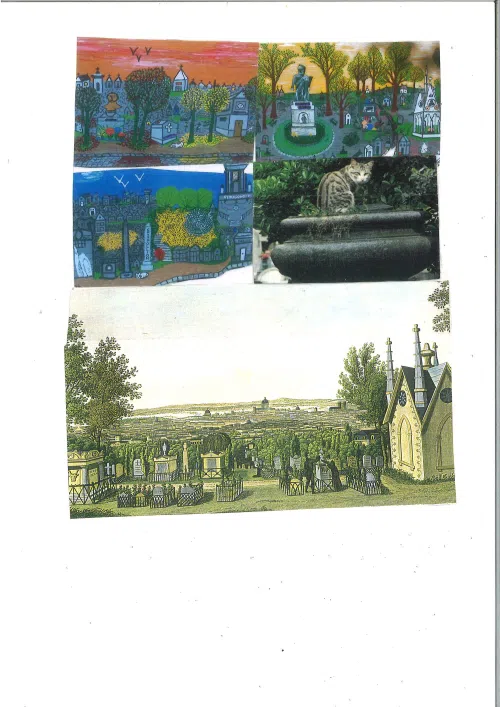 Affiche de Visite guidée au cimetière du Père-Lachaise | par Roger Vanni