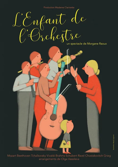 Affiche de L'enfant de l'orchestre