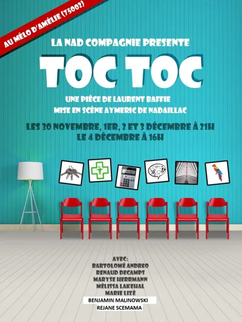 Affiche de Toc Toc