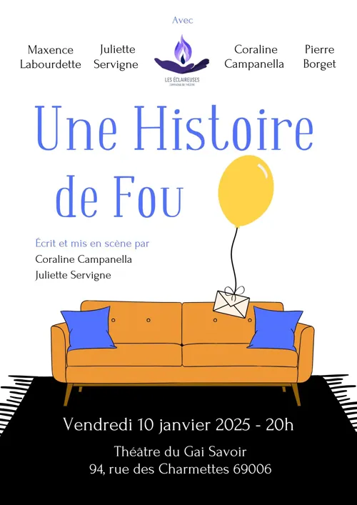Affiche de Une Histoire de fou