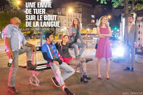 Photo 1 de Une envie de tuer sur le bout de la langue