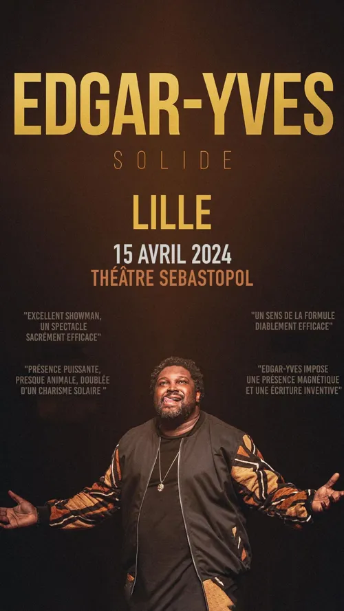 Affiche de Edgar-Yves dans Solide