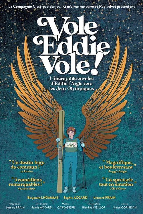 Affiche de Vole Eddie, vole !